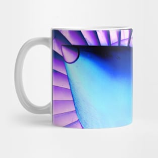 Jet engine abstract Mug